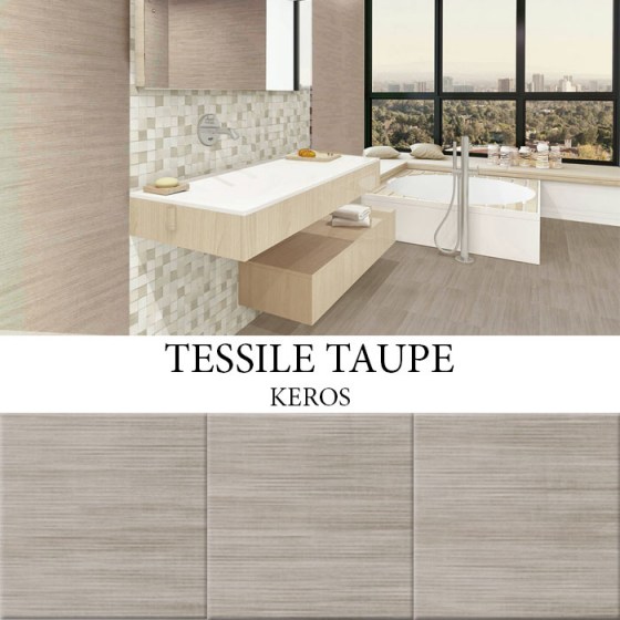 KEROS TESSILE TAUPE 33x33